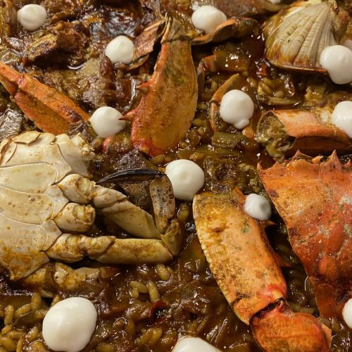 Arròs de cranc blau del Delta de l'Ebre